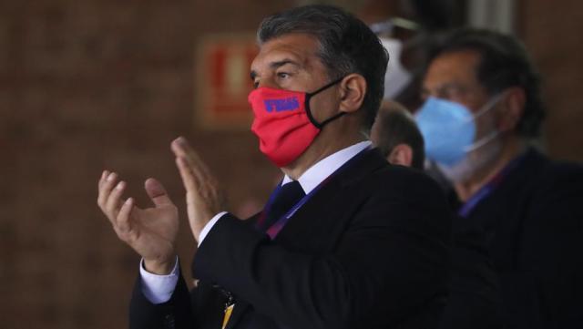 哈哈体育十年运营-拉波尔塔：欧超提议依然存在 愿与欧足联对话